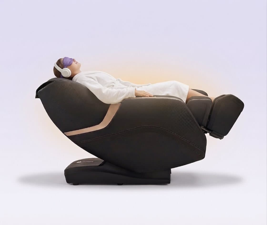 The Cappa massage machine, ready for a session
